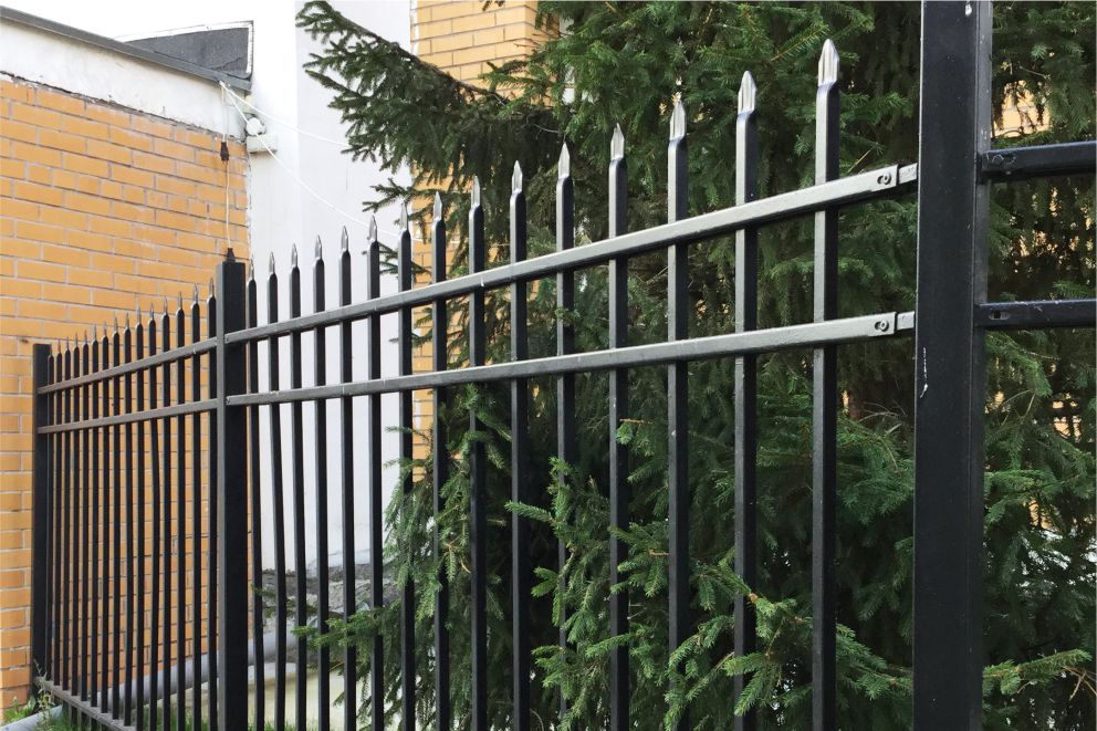 Ограждение территории ЗАГСа